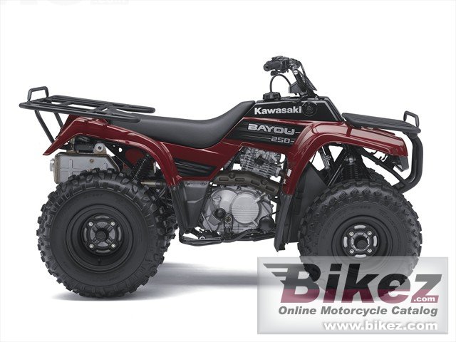 Big Kawasaki bayou 250 picture and wallpaper from Bikez.com